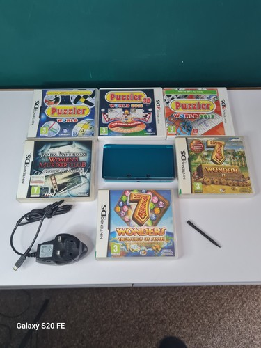 Nintendo 3ds aquablaues - nintendo,
